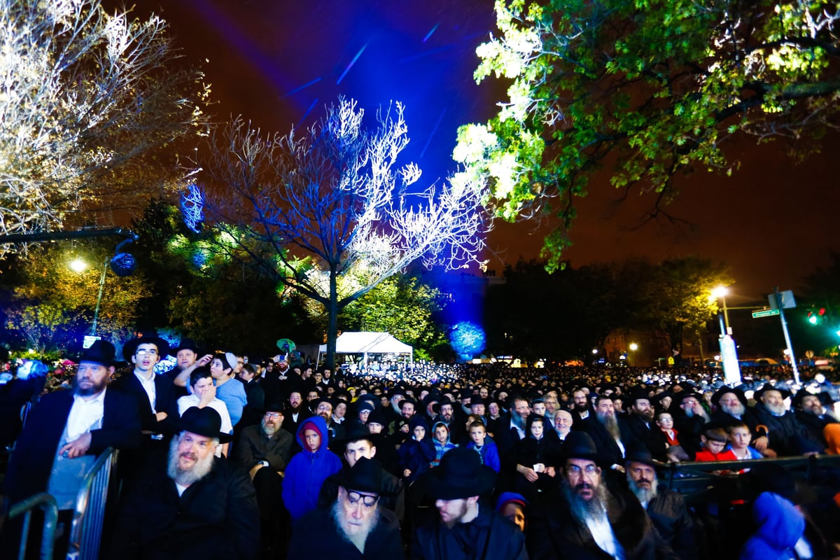 גלריה מרהיבה: מעמד ה"הקהל" של חב"ד