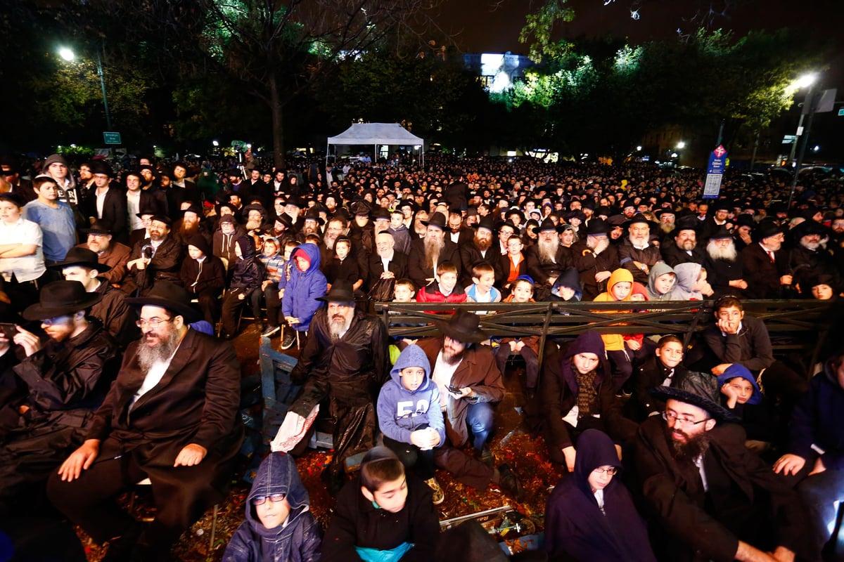 גלריה מרהיבה: מעמד ה"הקהל" של חב"ד