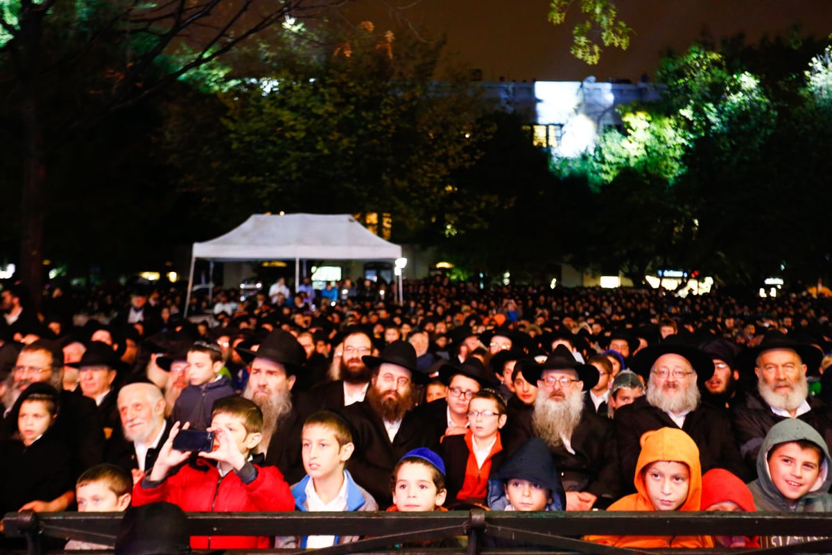 גלריה מרהיבה: מעמד ה"הקהל" של חב"ד