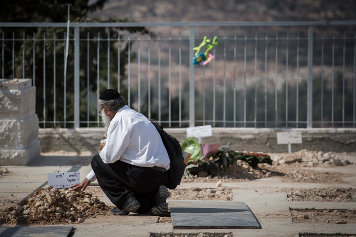 ערב חג "שמחת תורה": אלפים בהלוויות הנרצחים הרב נחמיה לביא והרב אהרון בניטה הי"ד