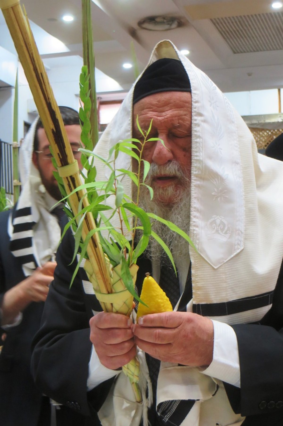 מראות חג הסוכות בישיבת פוניבז' • גלריה