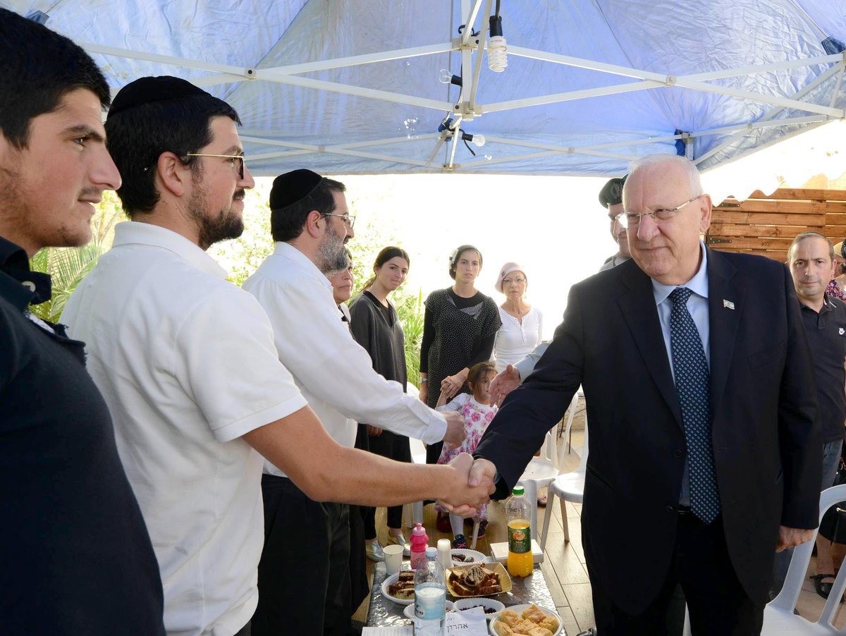 ריבלין ניחם את משפחת בניטה: "אף אחד לא יוכל לנו"