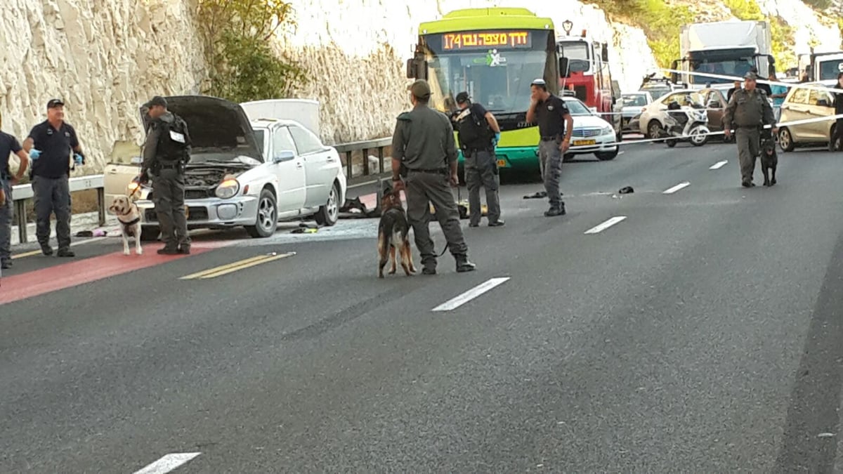 מחבלת צעקה "אללה אכבר" ופוצצה מטען, שוטר נפצע קל