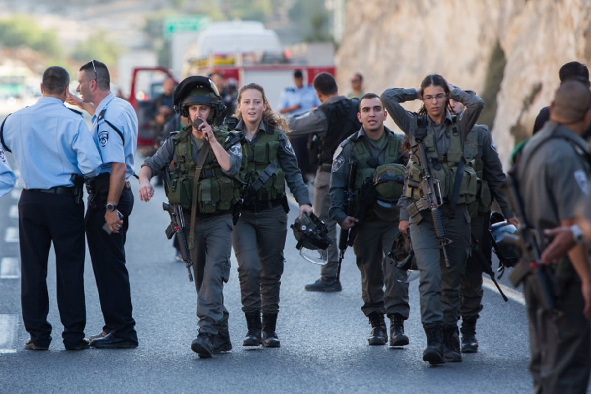 "סוכל פיגוע בירושלים": בלוני גז התגלו ברכבה של המחבלת