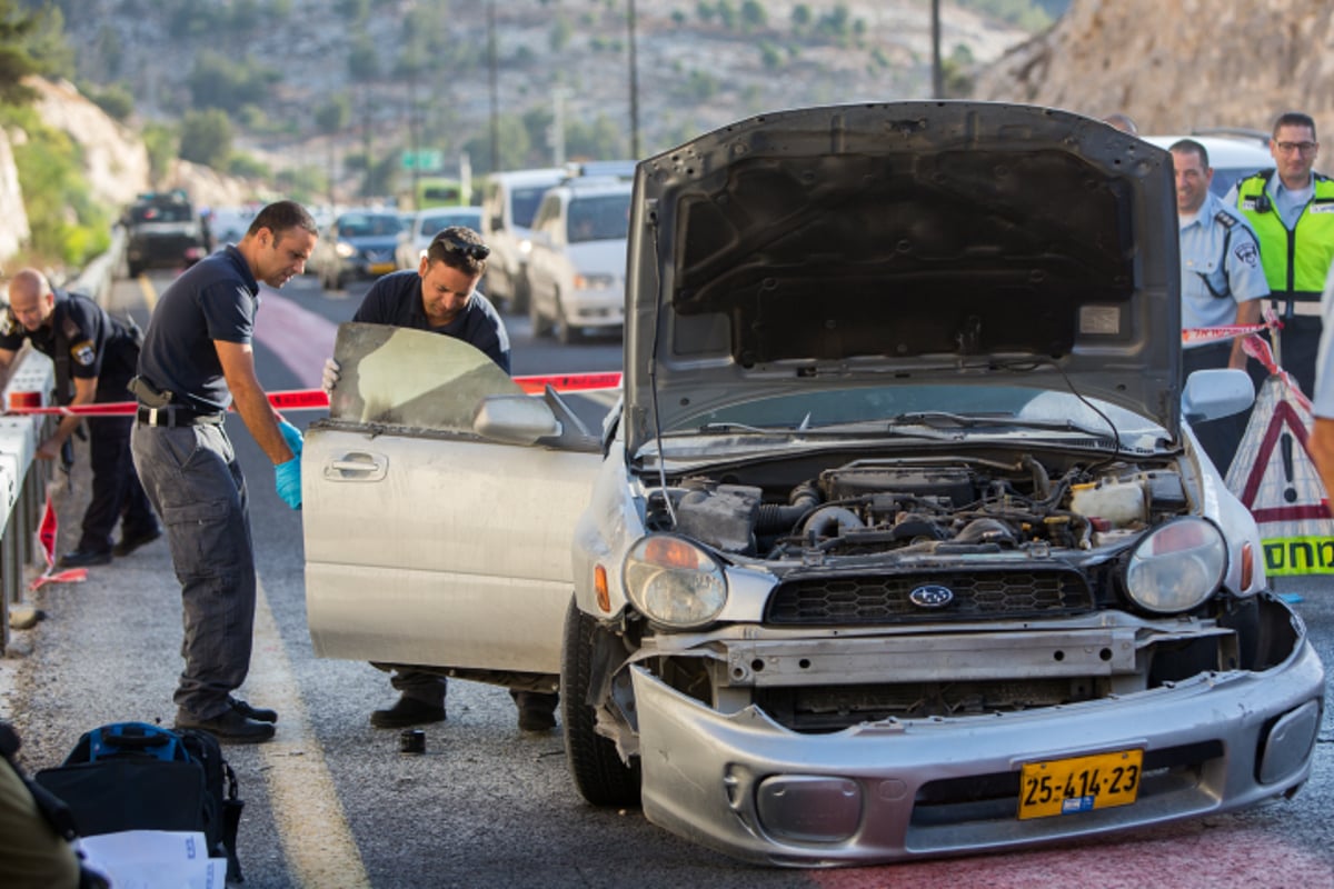 "סוכל פיגוע בירושלים": בלוני גז התגלו ברכבה של המחבלת