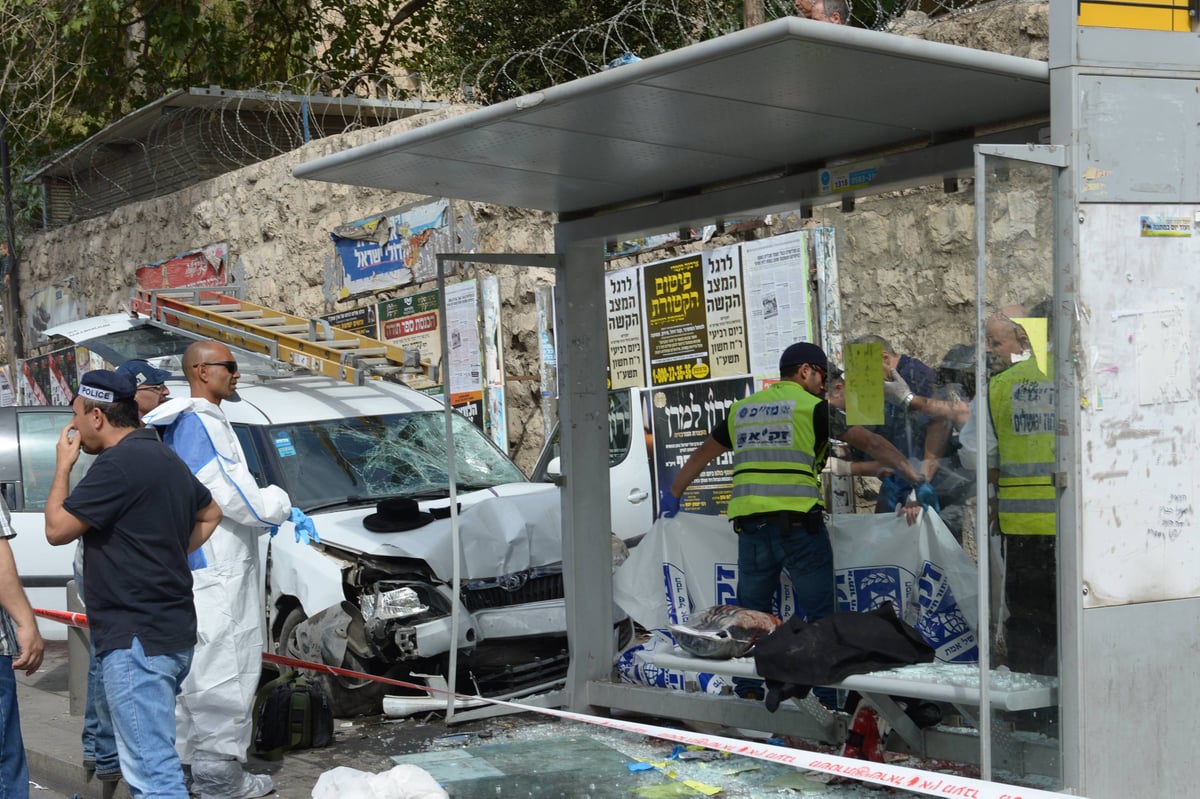 תיעוד מדמם: זירות פיגועי הטרור הרצחניים בירושלים וברעננה