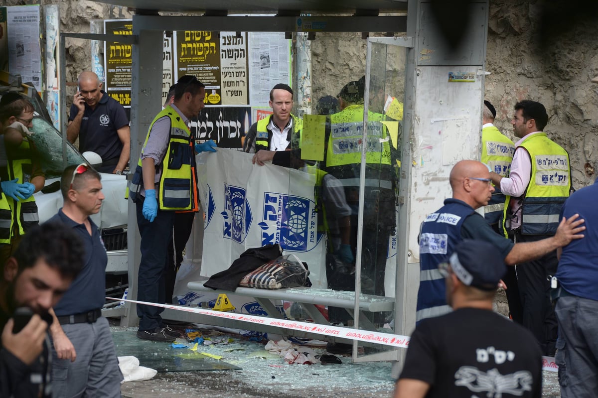 תיעוד מדמם: זירות פיגועי הטרור הרצחניים בירושלים וברעננה