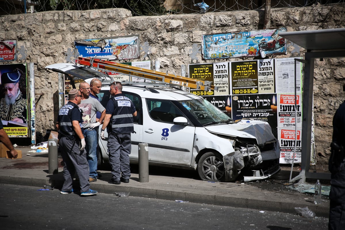 תיעוד מדמם: זירות פיגועי הטרור הרצחניים בירושלים וברעננה