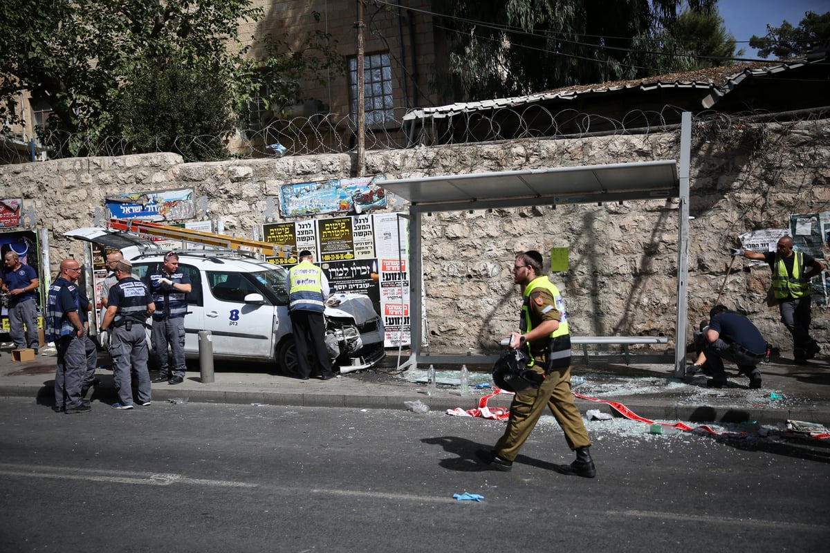 תיעוד מדמם: זירות פיגועי הטרור הרצחניים בירושלים וברעננה