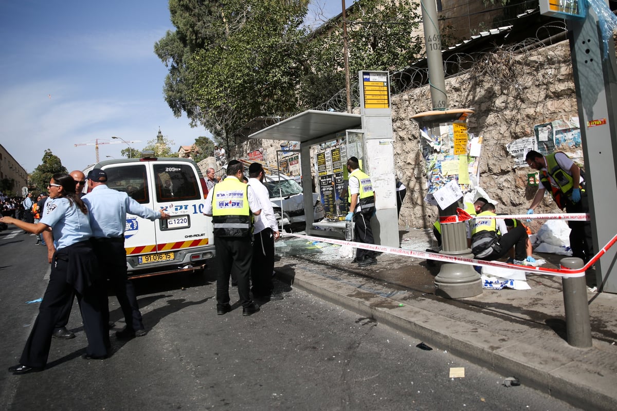 תיעוד מדמם: זירות פיגועי הטרור הרצחניים בירושלים וברעננה