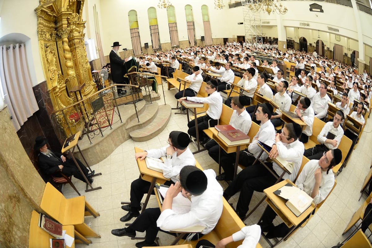 תיעוד: פתיחת זמן חורף בישיבת פוניבז'