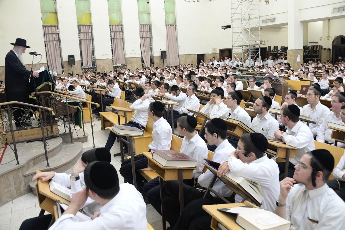 תיעוד: פתיחת זמן חורף בישיבת פוניבז'