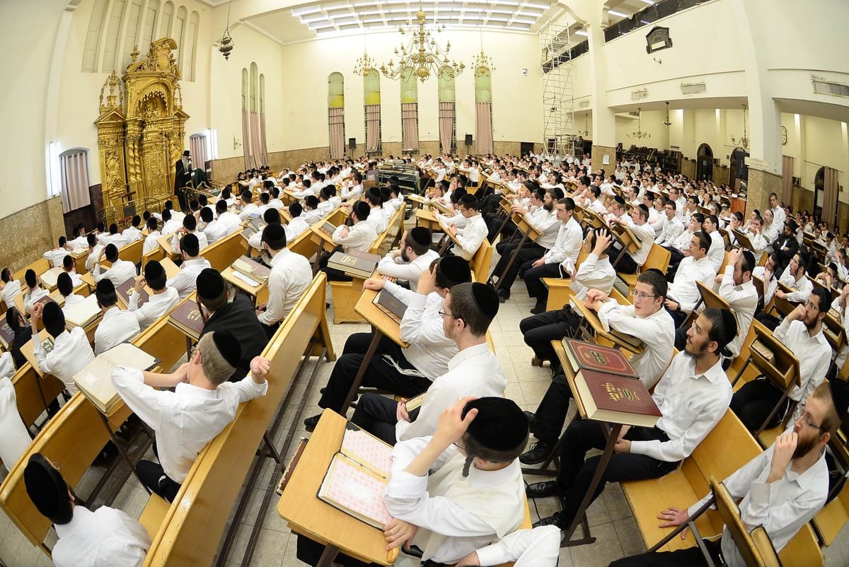 תיעוד: פתיחת זמן חורף בישיבת פוניבז'