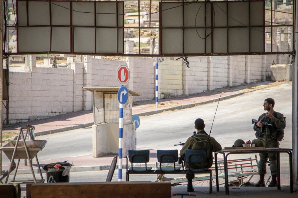 חיילים בחברון. אילוסטרציה