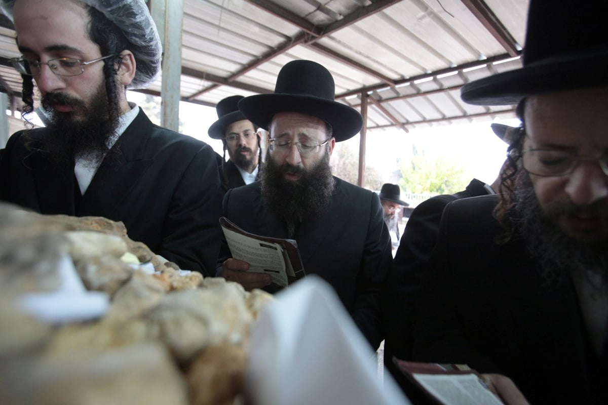 תיעוד: העלייה לציון האדמו"ר מזוועהיל זצ"ל לרגל יום ההילולא