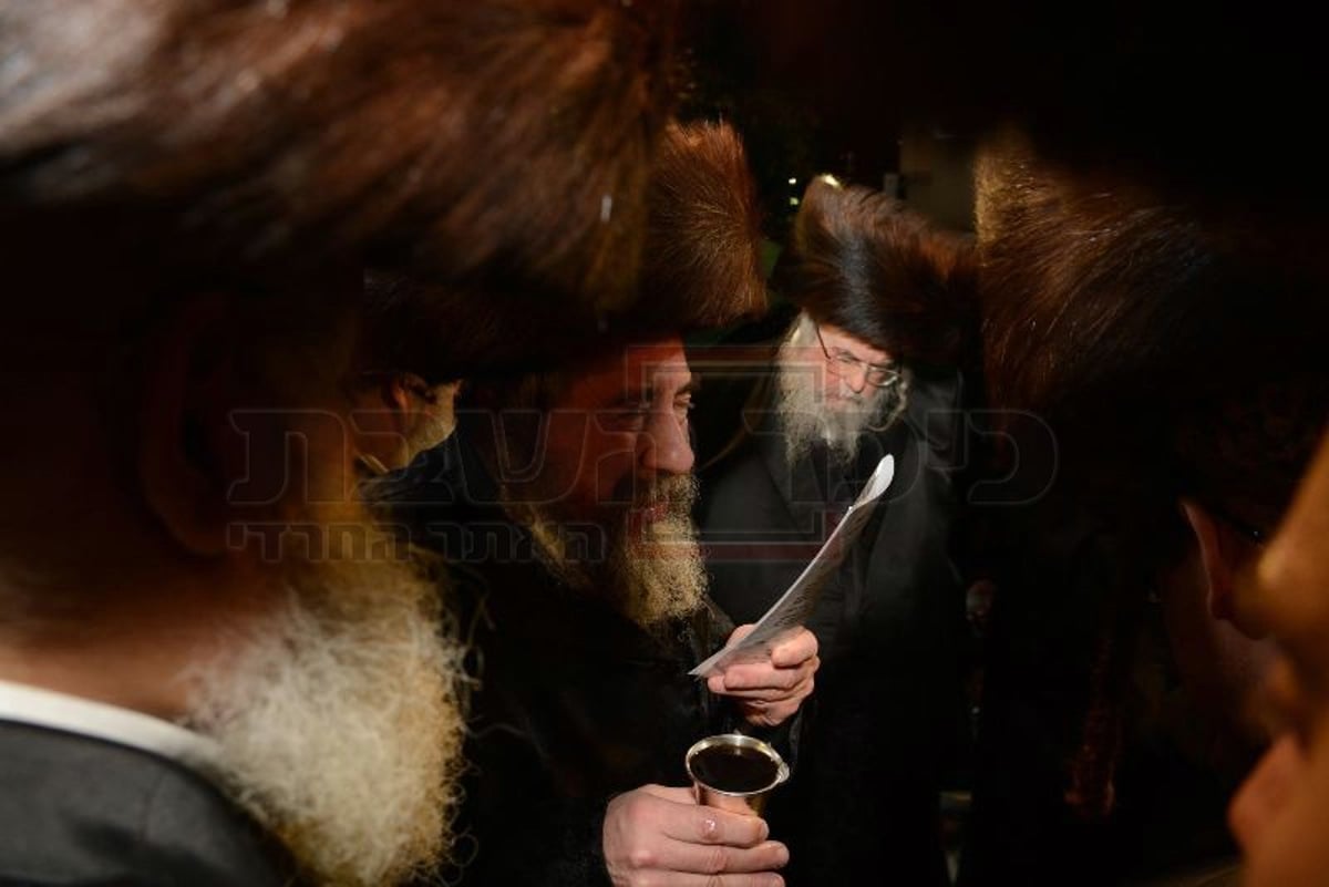 גלריה: האדמו"ר מבעלזא בחתונת מכנובקא