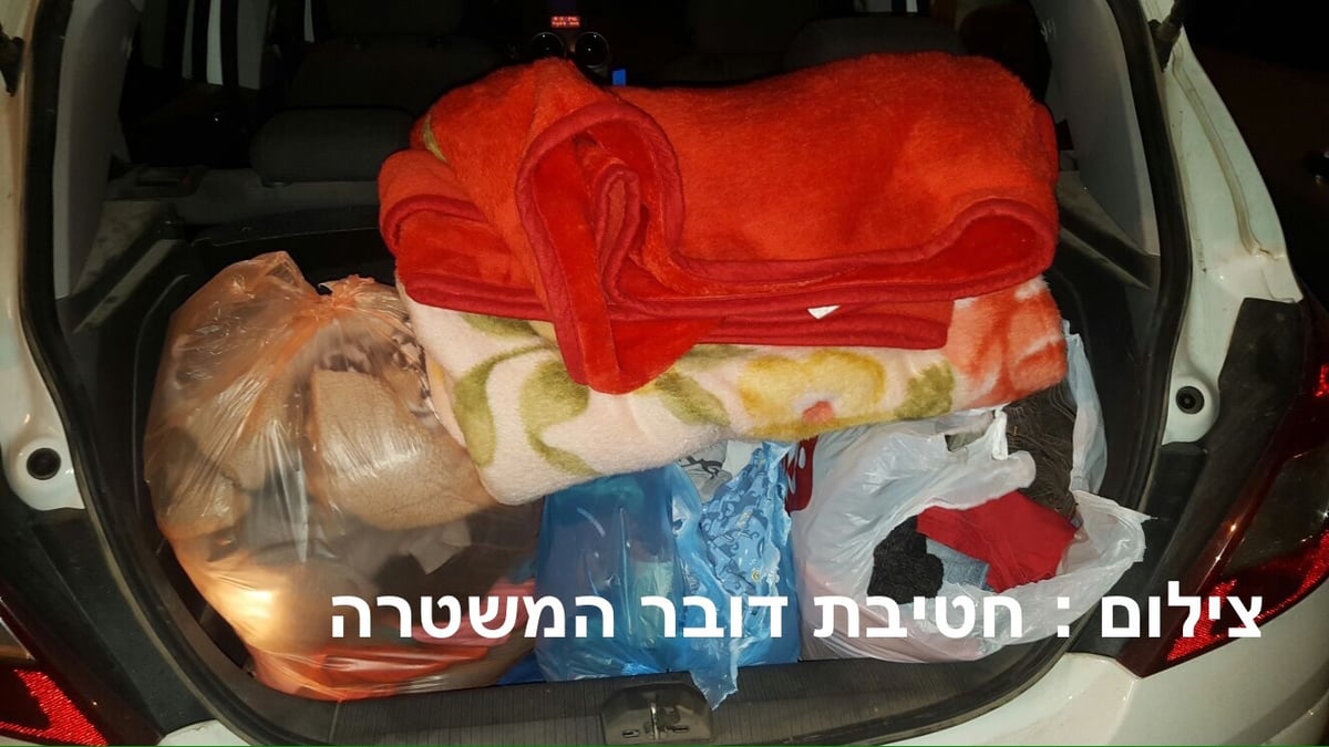 הבית ותכולתו עלו באש, השוטרים נרתמו לעזור