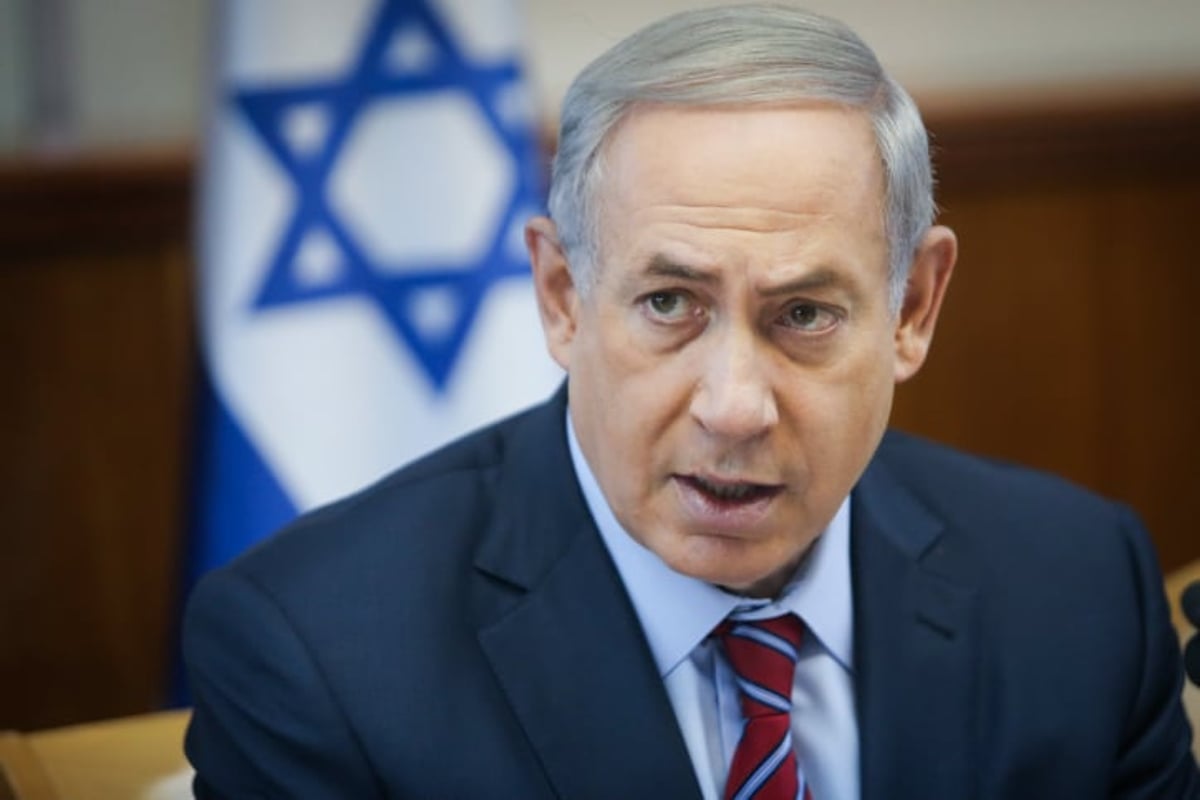 ראש הממשלה נתניהו מבהיר: "לא נעביר מטר אחד לפלסטינים"