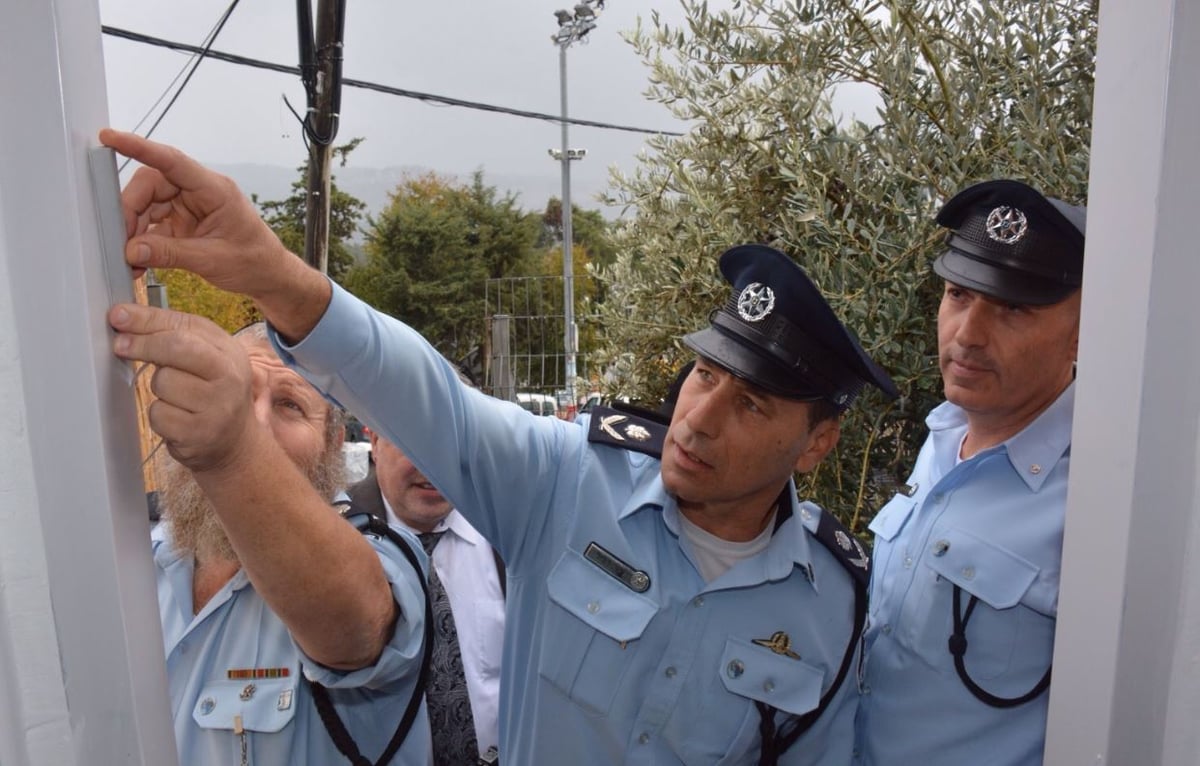 תחנת משטרה נחנכה בציון הרשב"י במירון