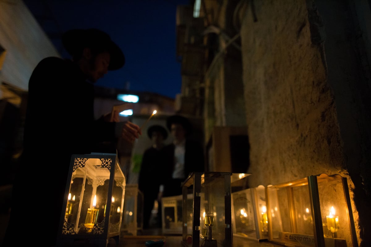 נתניהו, ריבלין ונטורי קרתא: נר ראשון ברחבי הארץ