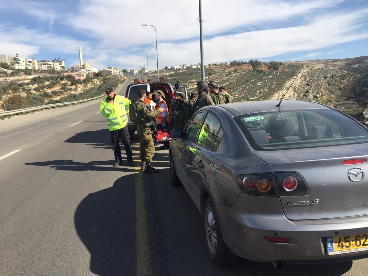 סמוך לביתר עילית: פעוטה בת חצי שנה נפגעה מיידוי אבנים