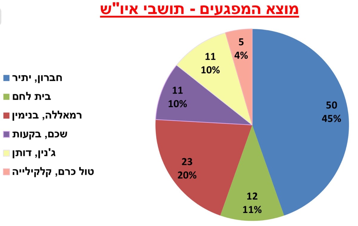 צעירים, גברים, מאזור יו"ש; אלו מחבלי האינתיפדה השלישית