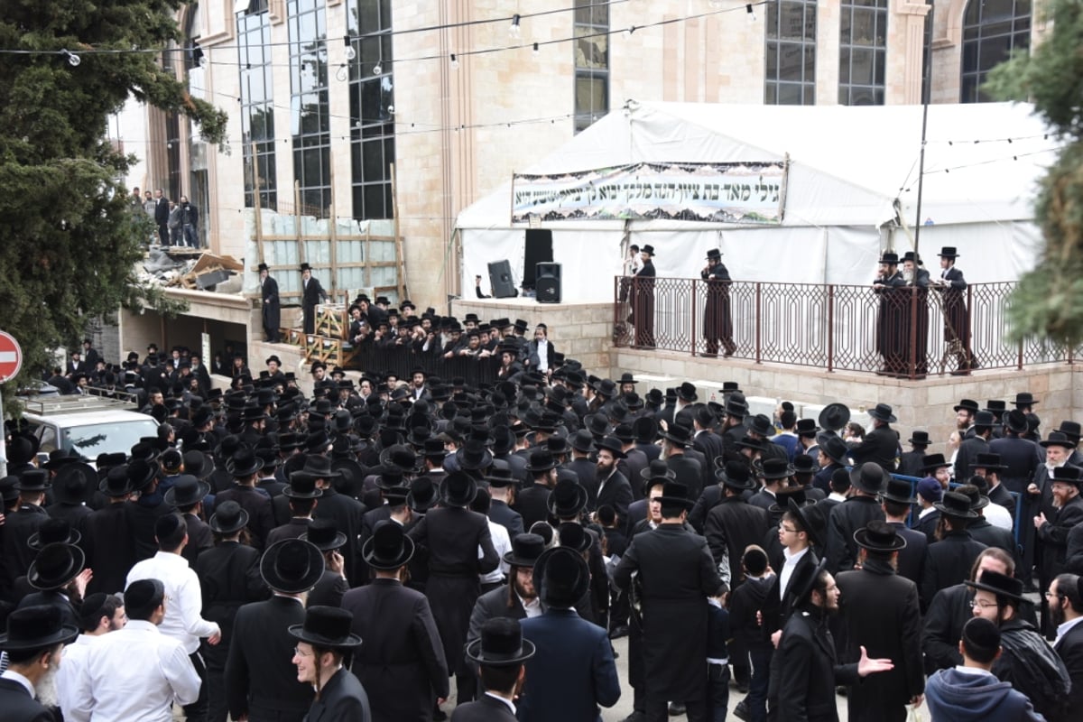 האדמו"ר מסקווירא נחת בישראל • תמונות ראשונות