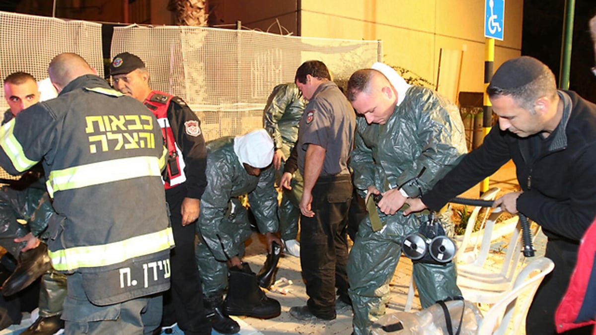 צפו: רגעי הדרמה בראשל"צ והאבקה הלבנה