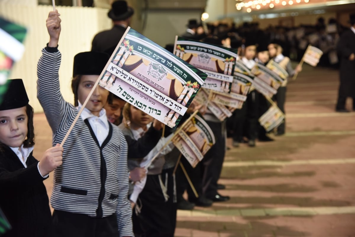 וביום השלישי: הרבי מסקווירא ביקר בבני ברק