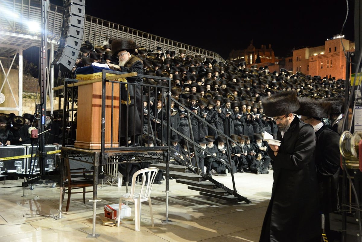 צפו: השבת של האדמו"ר מסקווירא בירושלים