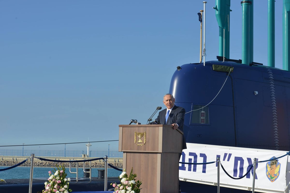 תיעוד: כך התקבלה צוללת אח"י רהב בחיל הים