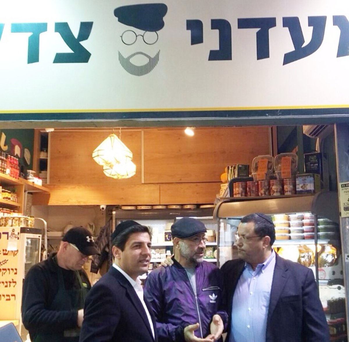 תמונות: רב הסלבס ומשה ליאון נפגשו בשוק