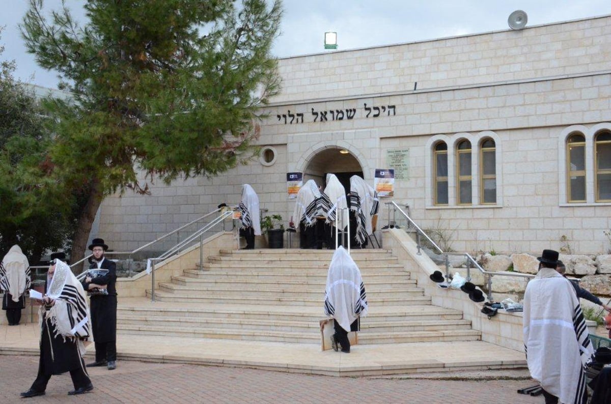 תיעוד ענק: הרבי מסקווירא שבת במירון