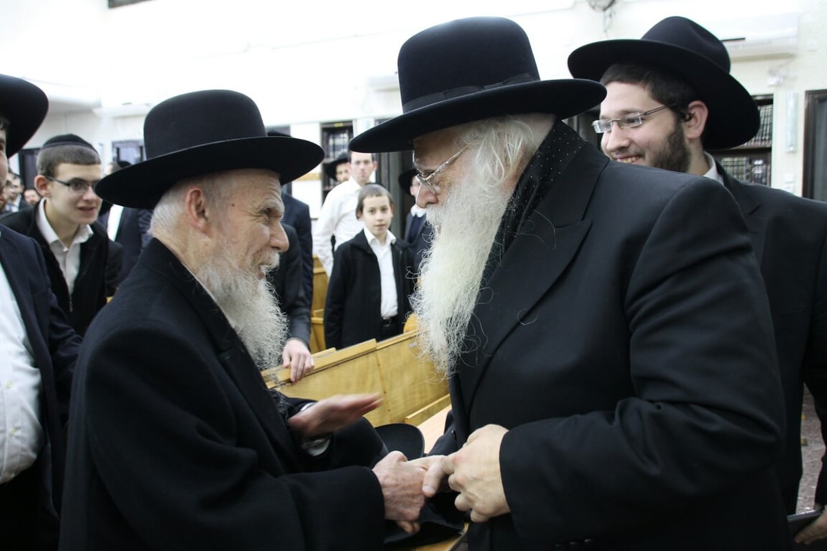 בבני ברק ספדו לרבי רפאל שמואלביץ זצ"ל • גלריה