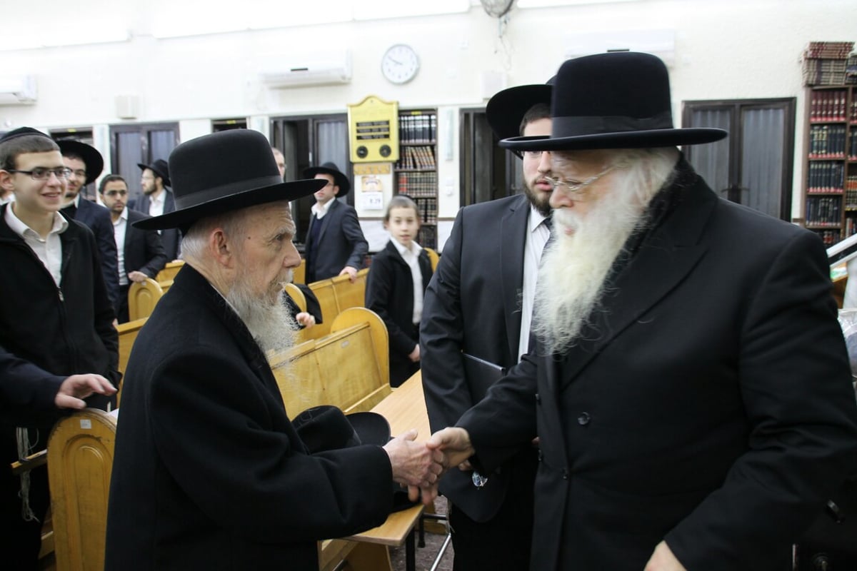 בבני ברק ספדו לרבי רפאל שמואלביץ זצ"ל • גלריה