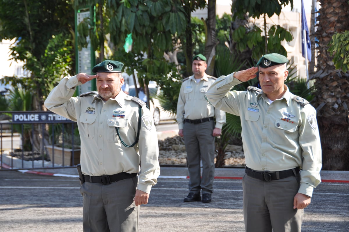 צפו: טקס חילופי מפקדים במשמר הגבול