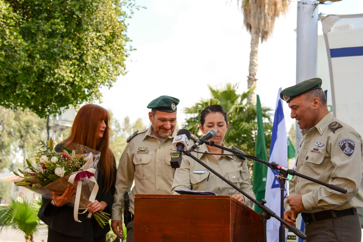 צפו: טקס חילופי מפקדים במשמר הגבול