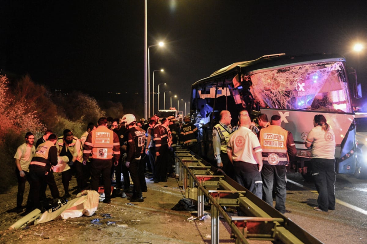 תיעוד מדמם: כך נראתה הזירה הקשה ב"אסון 402"