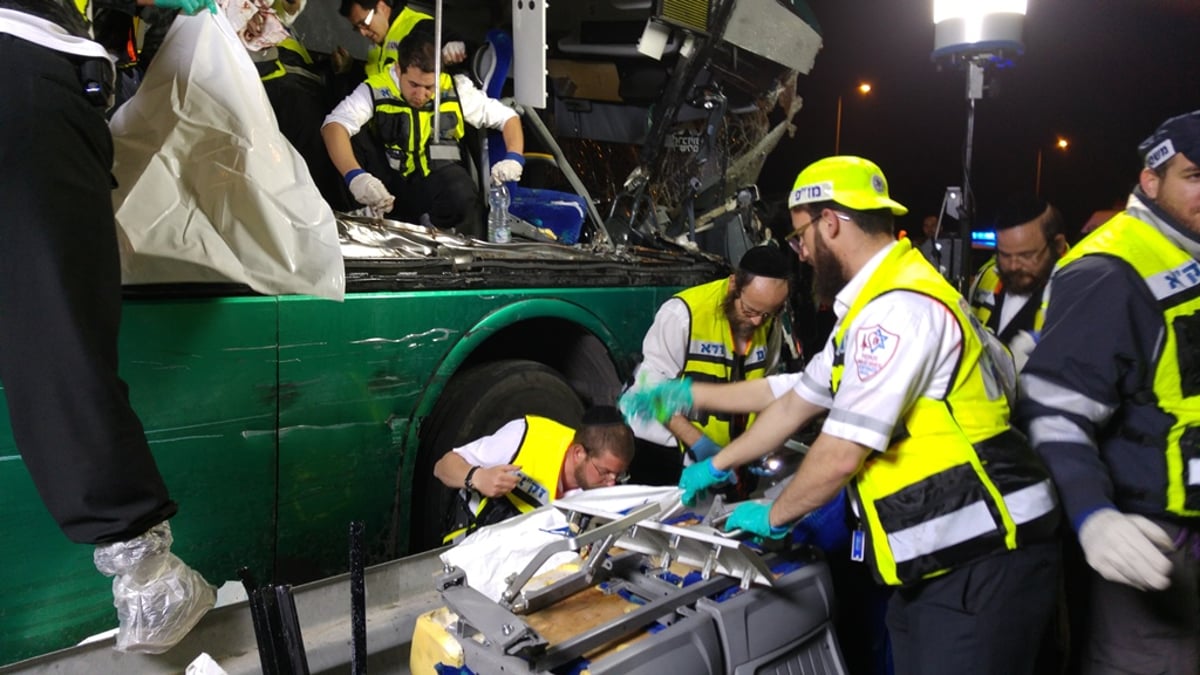 תיעוד מדמם: כך נראתה הזירה הקשה ב"אסון 402"