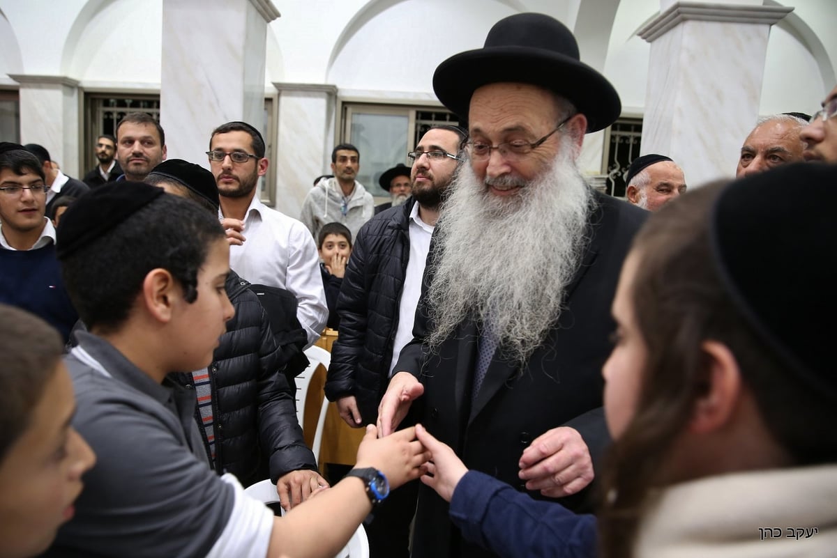 במעמד הראשל"צ: אזכרה לרבי שמעון חירארי זצ"ל