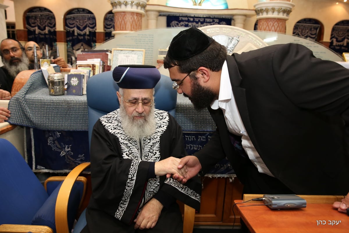 במעמד הראשל"צ: אזכרה לרבי שמעון חירארי זצ"ל