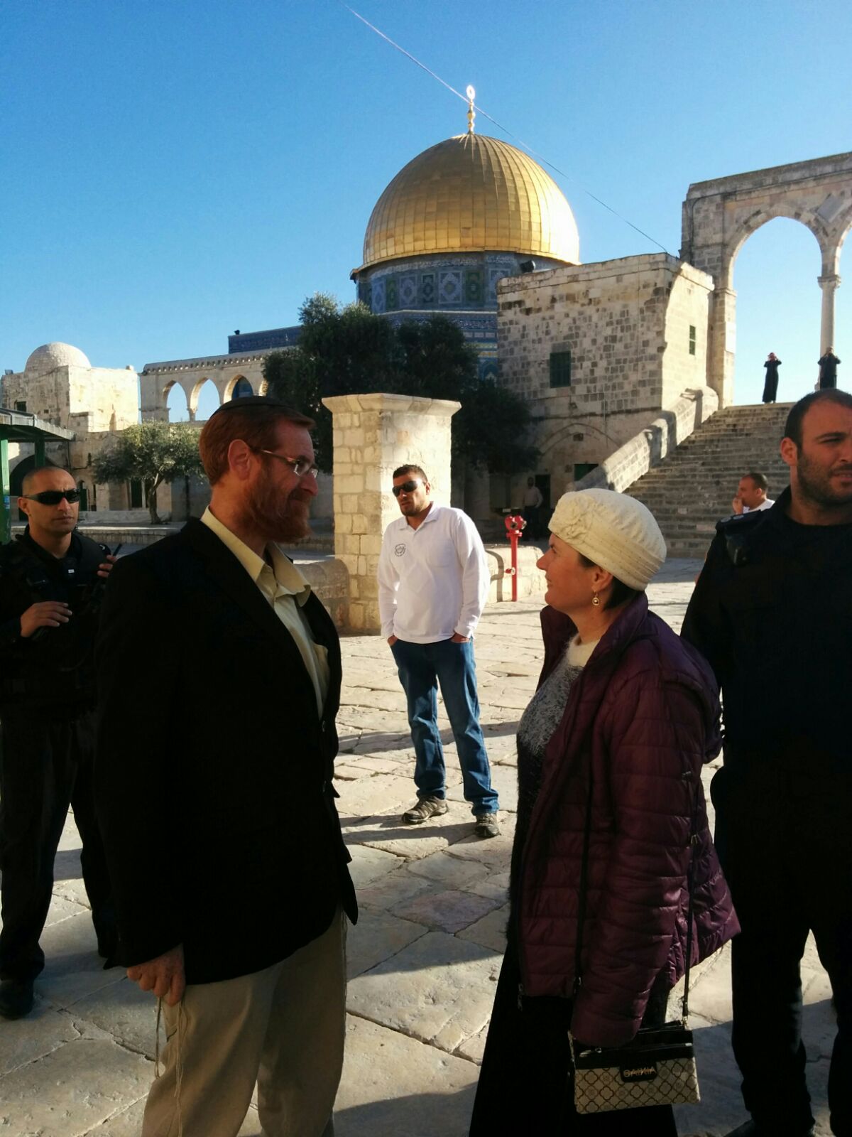 אחרי ההתנקשות וכתב האישום: יהודה גליק שוב בהר הבית