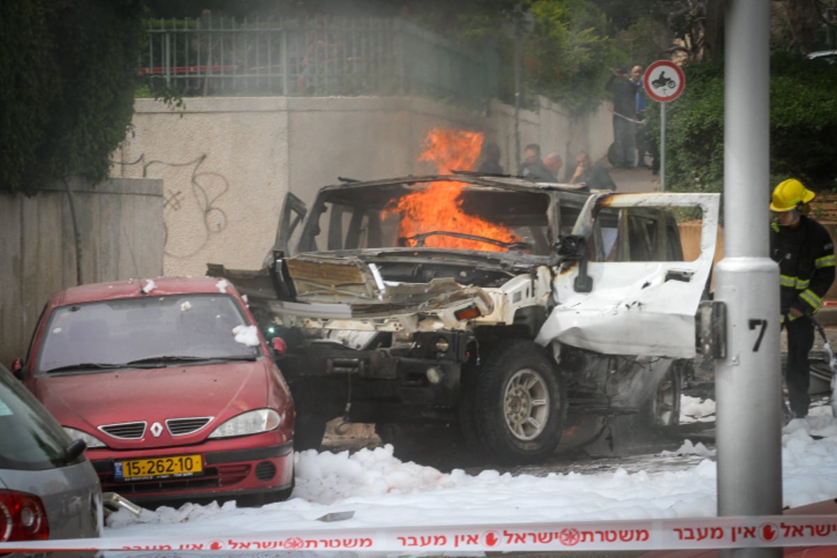 חיסול בתל אביב: בן 40 נרצח בפיצוץ מכוניתו