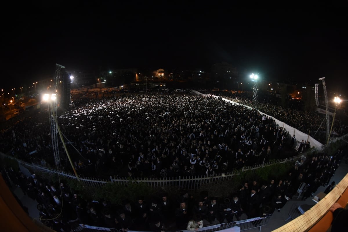 צפו: הרבי מצאנז רוקד לפני הכלה