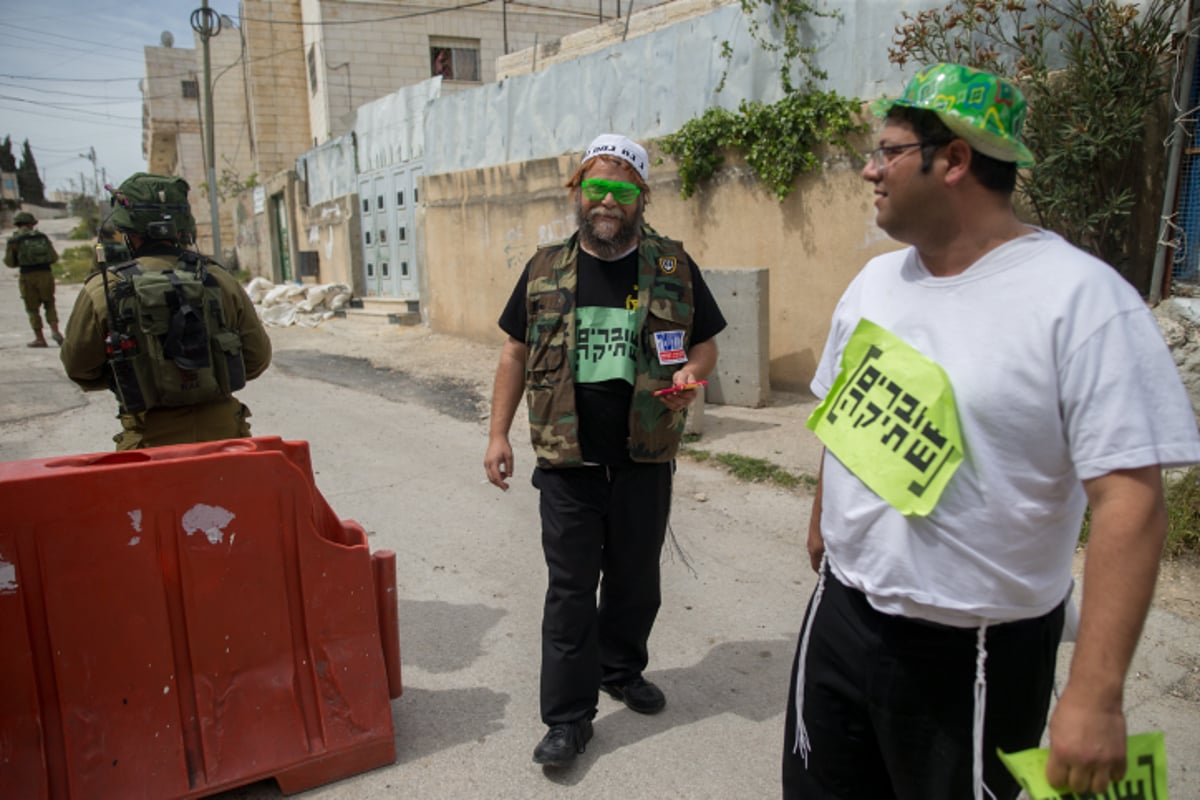 גלריה צבעונית: חגיגות פורים בחברון