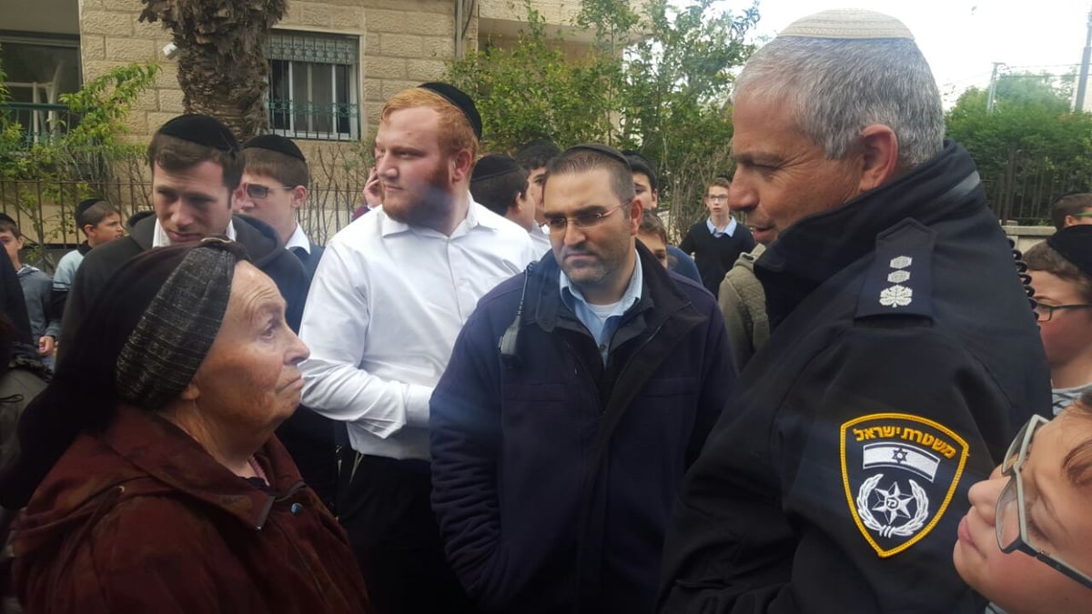 מפקד המשטרה לרבנית נויבירט: "מצטער שהגענו למצב הזה"