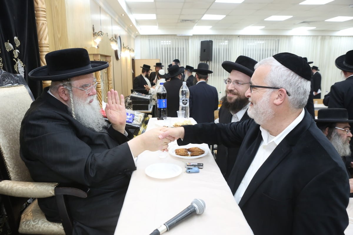 צפו בגלריה: "המתמידים" חגגו את ההגדה של רבם