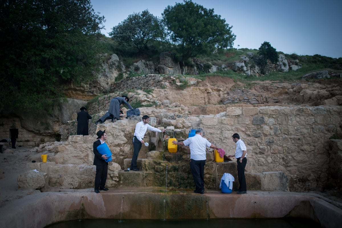 תיעוד: שאיבת "מים שלנו" בהרי ירושלים