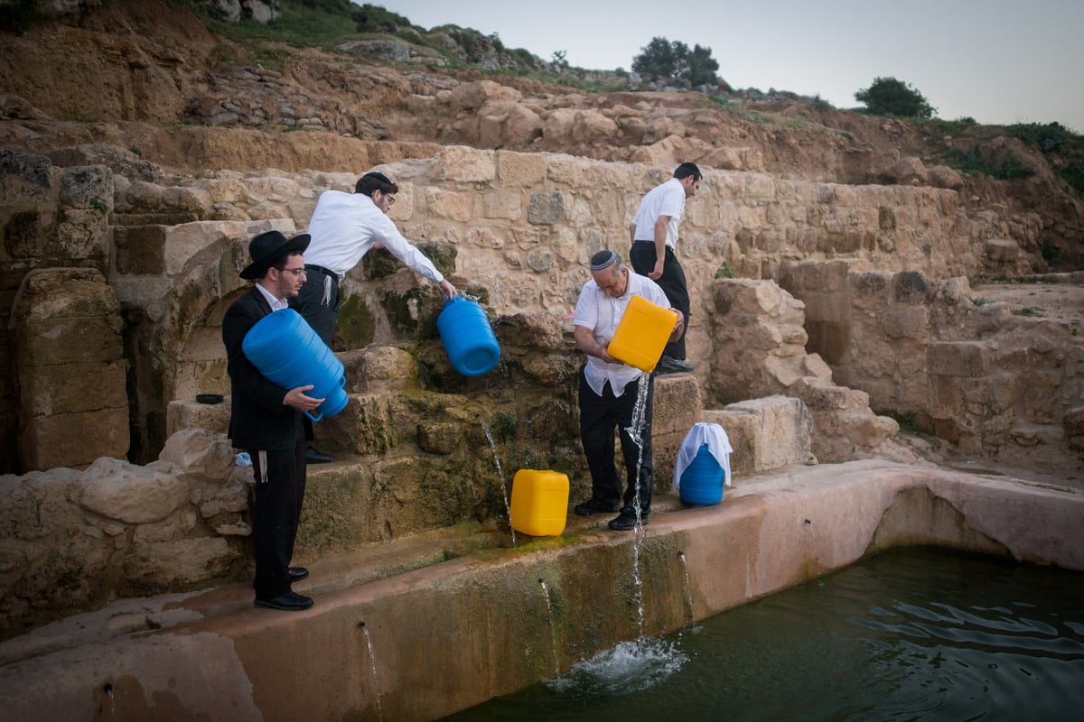 תיעוד: שאיבת "מים שלנו" בהרי ירושלים