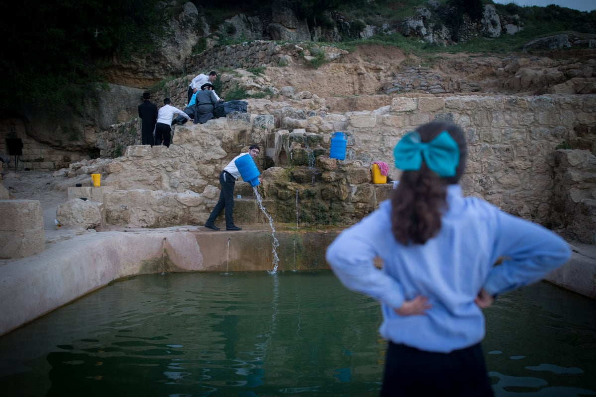 תיעוד: שאיבת "מים שלנו" בהרי ירושלים